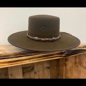 Charlie one horse country thunder hat🤎